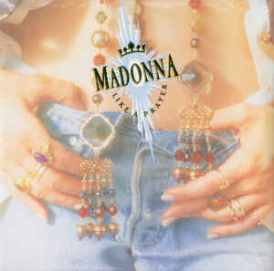 Image of Front Cover of 1053202S: LP - MADONNA, Like A Prayer (Sire; 8122-79735-7, Europe 2012 Reissue, Inner, 180 Gram Vinyl.)   NEW/NEW