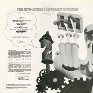 Image of Back Cover of LP - EX/EX - THE NITE-LITERS, Different Strokes (RCA; LSP-4767, US Reissue), ,  - 0946372S