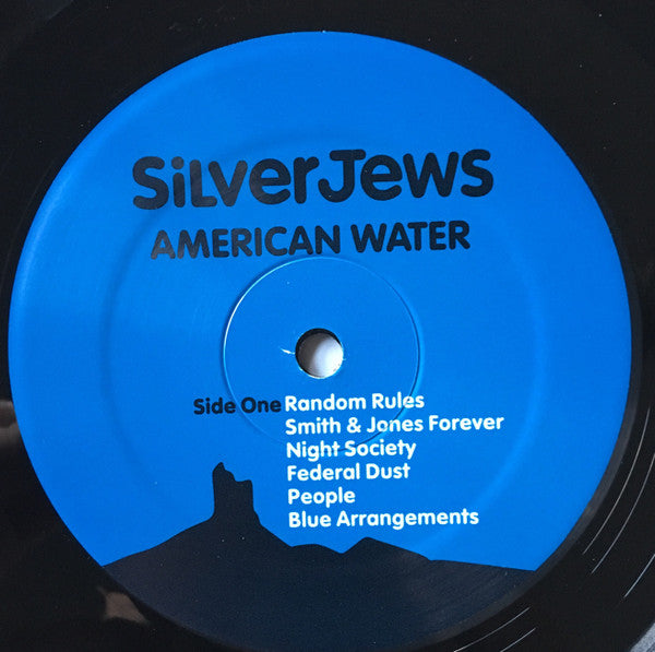 Image of Label Cover of LP - VG/VG+ - SILVER JEWS, American Water (Drag City; DC149, US 2018 Reissue, Insert, Half-Speed Mastered), Corner crease,  - 3846243S