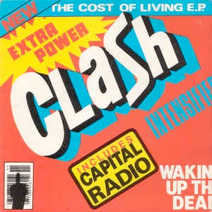 Image of Front Cover of 4755023S: 7" EP - CLASH, The Cost Of Living E.P. (CBS; S CBS 7324, UK 1979, Gatefold Flipback Sleeve, Inner)   VG/VG