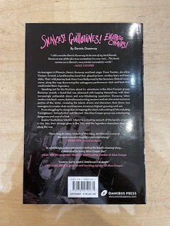 Image of Label Cover of Book - VG/VG+ - DENNIS DUNAWAY, Snakes! Guillotines! Electric Chairs! (Omnibus Press; , UK 2015, Paperback, SIGNED), Lots of light marks on front & back cover.,  - 2416042C