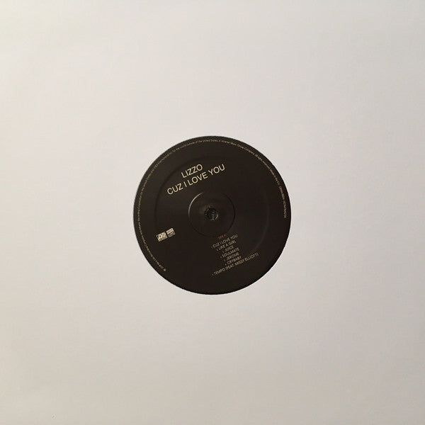 Image of Label Cover of LP - VG/VG+ - LIZZO, Cuz I Love You (Atlantic; 0075678652134, Europe 2019, Insert), ,  - 3816167C