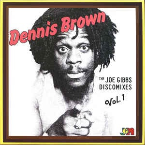 Image of Front Cover of 2915137C: LP - DENNIS BROWN, The Joe Gibbs Discomixes Vol.1 (Studio 16; STU16LP 010, UK 2020)   NEW/NEW