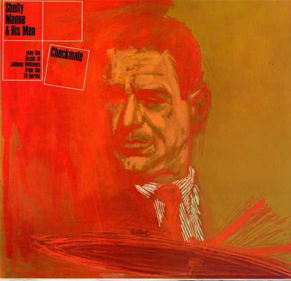 Image of Front Cover of LP - VG+/VG - SHELLY MANNE & HIS MEN, Shelly Manne & His Men Play "Checkmate" (Contemporary Records; S7599, US 1970 Reissue, Pasteback Sleeve), Strong VG, superficial signs of clouds only.,  - 2446289S