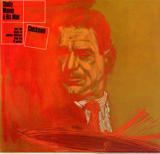 Image of Front Cover of LP - VG+/VG - SHELLY MANNE & HIS MEN, Shelly Manne & His Men Play "Checkmate" (Contemporary Records; S7599, US 1970 Reissue, Pasteback Sleeve), Strong VG, superficial signs of clouds only.,  - 2446289S