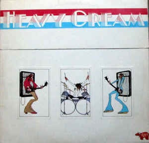 Image of Front Cover of 4024205E: 2xLP - CREAM, Heavy Cream (RSO; 2659022, UK 1973, Envelope Sleeve, 2 Inners)   G+/VG