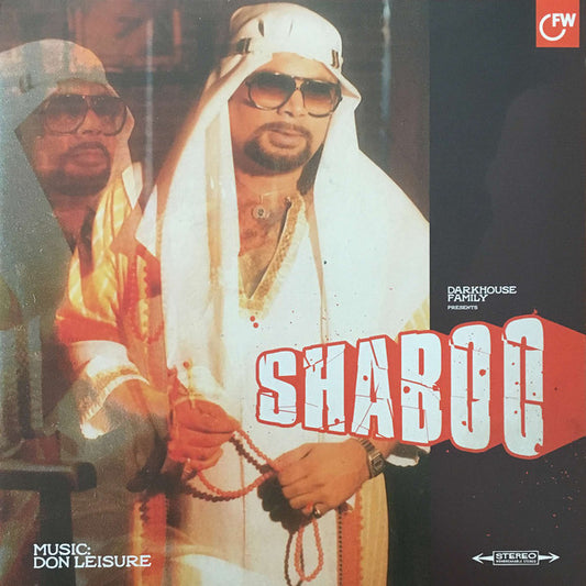 Image of Front Cover of LP - EX/EX - DON LEISURE, Darkhouse Family Presents Shaboo (First Word Records; FW163, UK 2017, Picture Sleeve, Black Inner), ,  - 1726101E