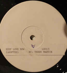 Image of Front Cover of 12" - VG/VG - TEDDY MARTIN, Keep Love New (Lucky 7; , UK 1980s, White Label Promo, Plain Sleeve), Strong VG copy with light hairlines. A little bump on B side, doesn't skip though.,  - 4326064E
