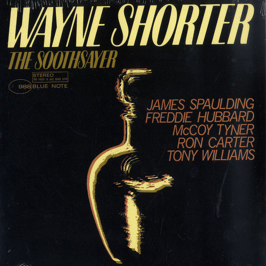 Image of Front Cover of LP - VG/VG+ - WAYNE SHORTER, The Soothsayer (Blue Note; LT-988, US 2009 Reissue, Scorpio Reissue), Unfeelable mark on disc.,  - 1546152S