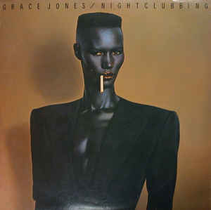 Image of Front Cover of LP - VG/VG - GRACE JONES, Nightclubbing (Island Blue - Night and Day; ILPS 19624, Italy 1981, Laminated Sleeve), ,  - 3226097E