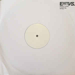 Image of Front Cover of 1514150C: LP - DBRIDGE VS CALIBRE / DBRIDGE VS 06S, Christiansen / Asaba (Exit Records; EXITVS006, UK 2016, White Label, Stickered Company Sleeve) Clean copy  VG+/VG+