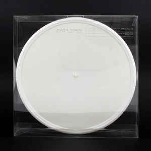 Image of Front Cover of 5225101E: 2x12" - AMON TOBIN, Dark Jovian (Ninja Tune; ZEN12387, UK 2015, Stickered Plastic Box., Rubber Ring, Limited To 500 Copies. Etched, White Vinyl.) A few surface marks to both discs causing minimal pops and clicks here and there, but plays great. No perspex box  VG/VG