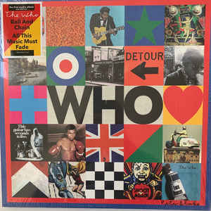 Image of Front Cover of 1414477C: LP - THE WHO, Who (Polydor; 7747053, Europe 2019, Inner, 180 Gram Vinyl.)   EX/VG+