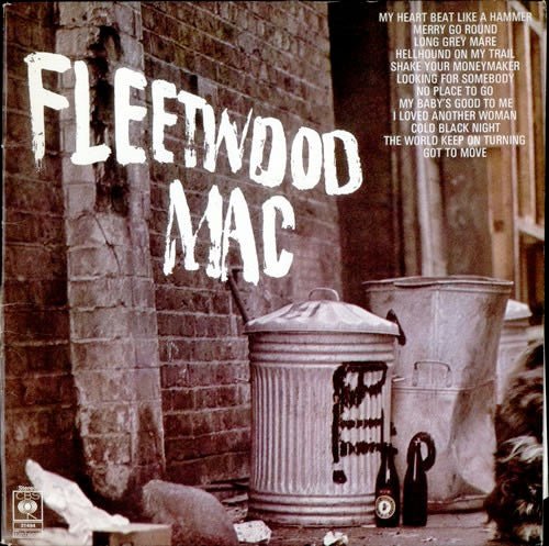 Image of Front Cover of 2224493E: LP - FLEETWOOD MAC, Peter Green's Fleetwood Mac (Embassy Orange and White Label; S 31036, UK 1977 Reissue) Sleeve Creased  G+/VG+