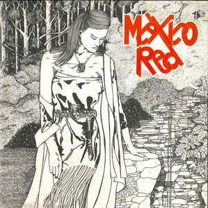 Image of Front Cover of 0752053S: 7" EP - MEXICO RED, Eternal Flame (Hummingbird Records ; none, US 1988, Picture Sleeve, Insert)   VG+/VG