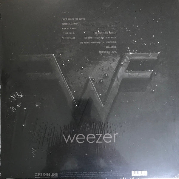 Image of Back Cover of 2344306S: LP - WEEZER, Weezer (The Black Album) (Atlantic; 7567 86537 9, Europe 2019, Inner)   VG+/VG+