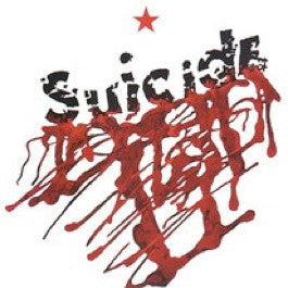 Image of Front Cover of 1414417C: LP - SUICIDE, Suicide (BMG; SUICIDELP01, Europe 2019 Reissue, Booklet, Print, Red Vinyl)   NEW/NEW