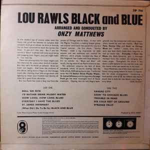 Image of Back Cover of 3614257C: LP - LOU RAWLS, Black And Blue (World Sound; TP 716, UK Reissue, Mono)   VG/VG+