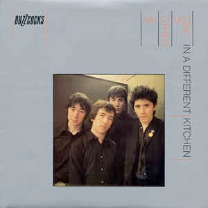 Image of Front Cover of 4824297E: LP - BUZZCOCKS, Another Music In A Different Kitchen (UA; UAG 30159, UK 1978, Colour Photo Sleeve, Black Inner) Ring Wear  VG/VG