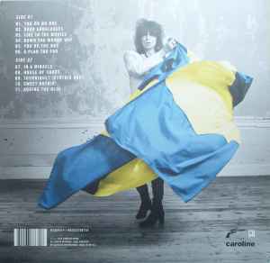 Image of Back Cover of LP - VG/VG+ - CHRISSIE HYNDE, Stockholm (Will Travel; WT0003LP, UK 2014, Inner, White Vinyl, with CD), Still in opened stickered shrinkwrap, small tear on opening edge, corner crease,  - 1846112S