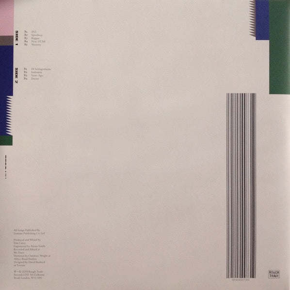 Image of Back Cover of LP - VG+/VG - BLACK MIDI, Schlagenheim (Rough Trade; RT0073LP, UK 2019, Gatefold, Inner, 180g), ,  - 2916109C