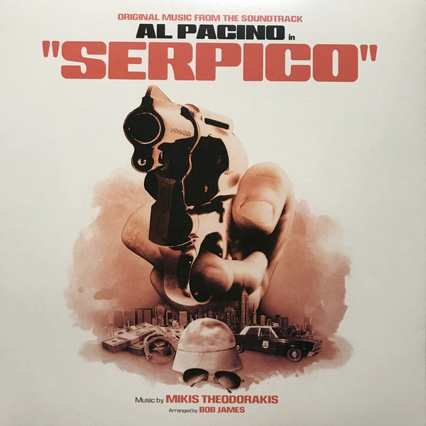 Image of Front Cover of 0814570C: LP - MIKIS THEODORAKIS, Serpico (Original Music From The Soundtrack) (Wewantsounds; WWSLP30, Modulor    WWSLP30,   2020 Reissue, Gatefold, Record Store Day September Drop 2020)   NEW/NEW