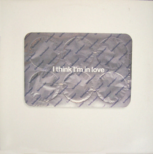 Image of Front Cover of 12" - VG/G+ - SPIRITUALIZED , I Think I'm In Love (Dedicated; Spirt 014T, UK 1998, Picture Sleeve), , A I Think I'm In Love (Chemical Brothers Vocal Remix)	7:40B I Think I'm In Love (Chemical Brothers Instrumental) - 2916040C