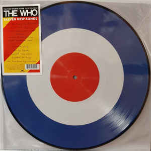 Image of Front Cover of 4444320S: LP - THE WHO, Who (Polydor; 0830402, Europe 2019, Stickered Plastic Sleeve, Picture Disc)   VG+/VG+