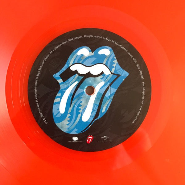 Image of Label Cover of 1514307C: 4xLP - THE ROLLING STONES, Steel Wheels Live Atlantic City New Jersey (Rolling Stones Records; 0874195, Europe 2020, Gatefold, 4 Inners, Orange & Blue Vinyl)   EX/VG+