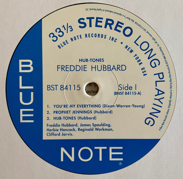 Image of Label Cover of LP - VG+/VG+ - FREDDIE  HUBBARD, Hub-Tones (Blue Note; 7764742, US 2019 Reissue), Still In Opened Shrinkwrap,  - 2416588C