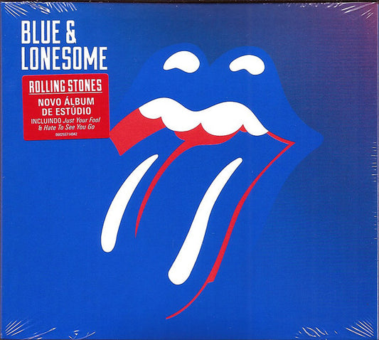 Image of Front Cover of CD - VG+/VG+ - THE ROLLING STONES, Blue & Lonesome (Rolling Stones Records; 060255714942,, Brazil 2016, Digipak, Inner), ,  - 1636286E