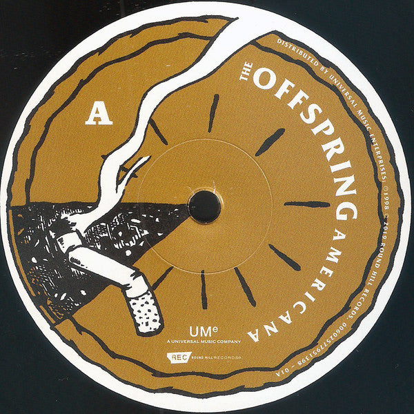 Image of Label Cover of LP - NEW/NEW - THE OFFSPRING, Americana (Round Hill Records; 7795139, Europe 2019, Gatefold, Inner), ,  - 4016213C