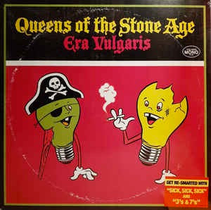 Image of Front Cover of LP - NEW/NEW - QUEENS OF THE STONE AGE, Era Vulgaris (Interscope Records; 810825, Europe 2019 Reissue, Insert), ,  - 4835152E