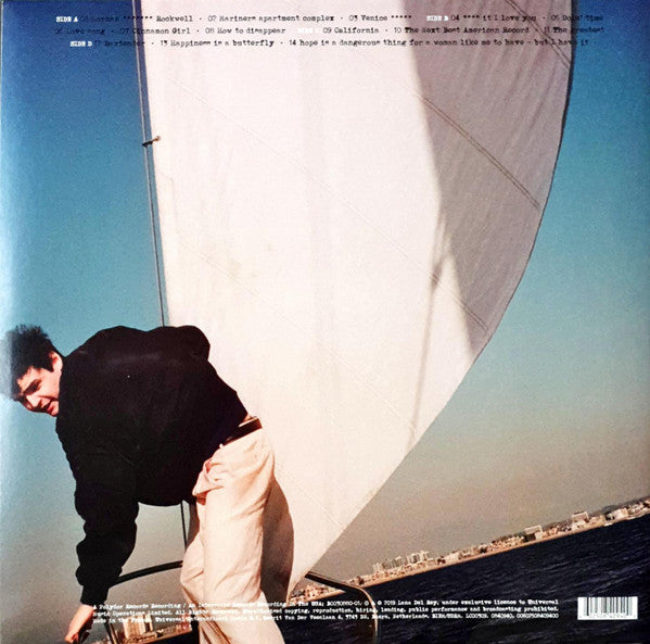 Image of Back Cover of 2xLP - NEW/NEW - LANA DEL REY, NFR! (Norman Fucking Rockwell!) (Polydor; 0840940, Europe 2020 Reissue, Gatefold, 2 Inners), ,  - 6016035C