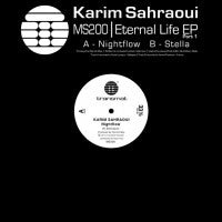 Image of Front Cover of 12" EP - VG/VG+ - KARIM SAHRAOUI, Eternal Life EP (Part 1) (Transmat; MS200, US 2014, Stickered Plain Sleeve), ,  - 4416037C