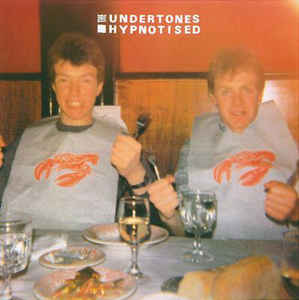 Image of Front Cover of 3314191C: LP - THE UNDERTONES, Hypnotised (Sire; SRK6088, UK 1980, Inner & Insert, Insert is Lobster stencil) Stain on insert.  VG/VG