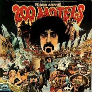 Image of Front Cover of 2xLP - VG/VG - FRANK ZAPPA, 200 Motels (Liberty Grey; UAS29218/9, France 1981 Reissue, Gatefold), Hairlines, edge & ring wear,  - 3646128S