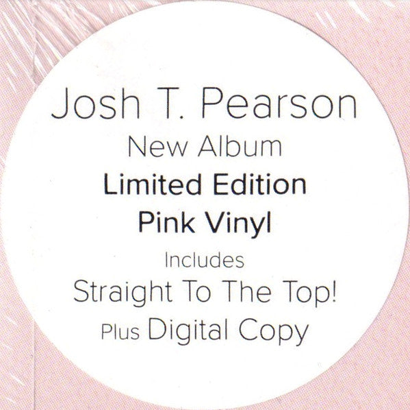 Image of Label Cover of LP - EX/EX - JOSH T. PEARSON, The Straight Hits! (Mute; STUMM419, UK 2018, Inner, Pink Vinyl), Still In Opened Shrinkwrap With Hype Sticker,  - 2926212E