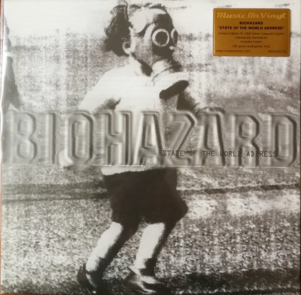 Image of Front Cover of 1114083C: LP - BIOHAZARD, State Of The World Address (Music On Vinyl; MOVLP2274, Warner Bros. Records    MOVLP2274, Europe 2019, Insert)   NEW/NEW