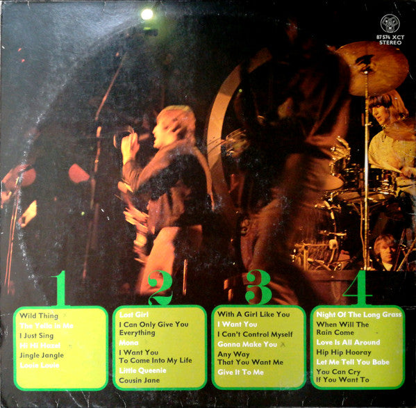 Image of Back Cover of  3044082S: 2xLP - THE TROGGS, Pop Chronik (DJM Records; 87 574 XCT, Germany 1979, Gatefold, Stapled In Booklet (In German)) Sleeve is a bit worn  G+/VG