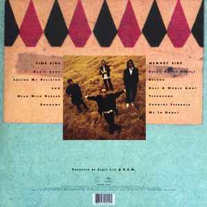Image of Back Cover of LP - VG/VG+ - R.E.M., Out Of Time (UMC; 0888072004405, Europe 2016 Reissue, Inner, 180 Gram Vinyl), Edge wear, inner has a small seam split.,  - 0816170C