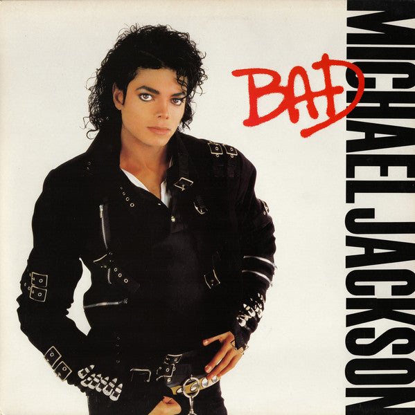 Image of Front Cover of LP - VG/G+ - MICHAEL JACKSON, Bad (Epic; 450290 1, Epic    450290 1*, UK 1987, Gatefold, Inner, slight label variant to other UK entry"450290 1*' on label), Light marks only,  - 3516394C