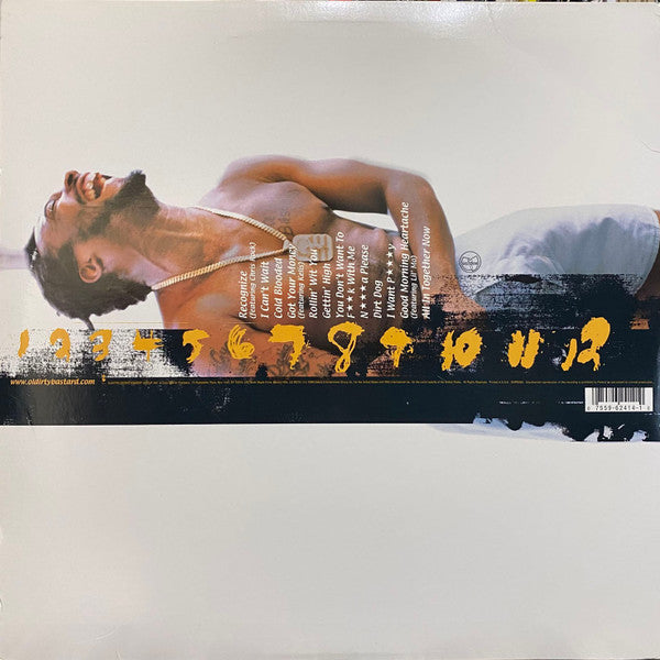 Image of Back Cover of 2xLP - VG/VG - OL' DIRTY BASTARD, N***a Please (Elektra; 62414, US 1999, Insert), Hairlines. 1 long light scratch on side4, edge & ring wear,  - 3946162S