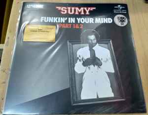 Image of Front Cover of 4945130S: 12" - SUMY, Funkin' In Your Mind (Music On Vinyl; MOV12010C, Europe 2020 Reissue, Record Store Day October Drop 2020, Transparent Blue Vinyl, Ltd Ed 1500) Light ringwear and small blemish on sleeve.  VG+/EX