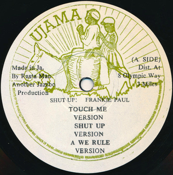 Image of Label Cover of LP - VG/G+ - FRANKIE PAUL, Shut Up Bway (Ujama; , Jamaica 1987), Some creasing and light scuffs on sleeve. Disc plays strong with light surface noise and a couple audible pops.,  - 2045242S