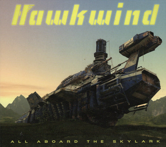 Image of Front Cover of 2914342C: 2xCD - HAWKWIND, All Aboard The Skylark (Cherry Red; CDBRED782, UK 2019, Digipak, Booklet)   VG+/VG+