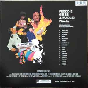 Image of Back Cover of LP - VG+/VG+ - FREDDIE GIBBS & MADLIB, Pinata (Madlib Invazion; MMS041, US 2020 Reissue, Picture Sleeve, RSD October 2020 Limited Edition Half-speed Mastering), ,  - 3626396E