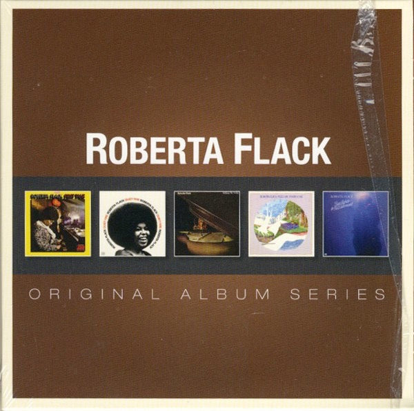 Image of Front Cover of 5034101E: 5xCD - ROBERTA  FLACK, Original Album Series (Rhino Records (2); 8122797199, Atlantic    8122797199, Europe 2012 Reissue, Box Set, Booklet)   VG+/VG+