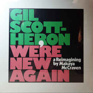 Image of Front Cover of LP - NEW/NEW - GIL SCOTT-HERON, MAKAYA MCCRAVEN, We're New Again (A Reimagining By Makaya McCraven) (XL Recordings; XL1006LPE, Europe 2020 Reissue, Love Record Stores Day 2020, Pink Vinyl), ,  - 3036043E