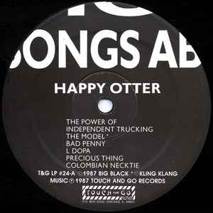 Image of Label Cover of LP - VG+/VG+ - BIG BLACK, Songs About Fucking (Touch & Go; T&G24, US 2010s Reissue, Insert), ,  - 3226280E